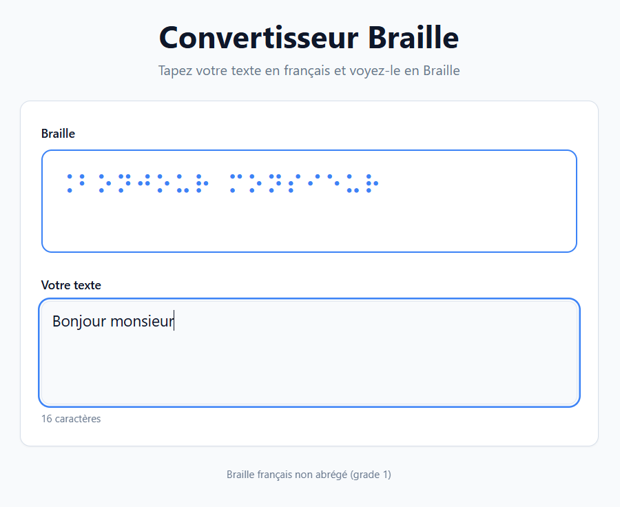 Braille Converter